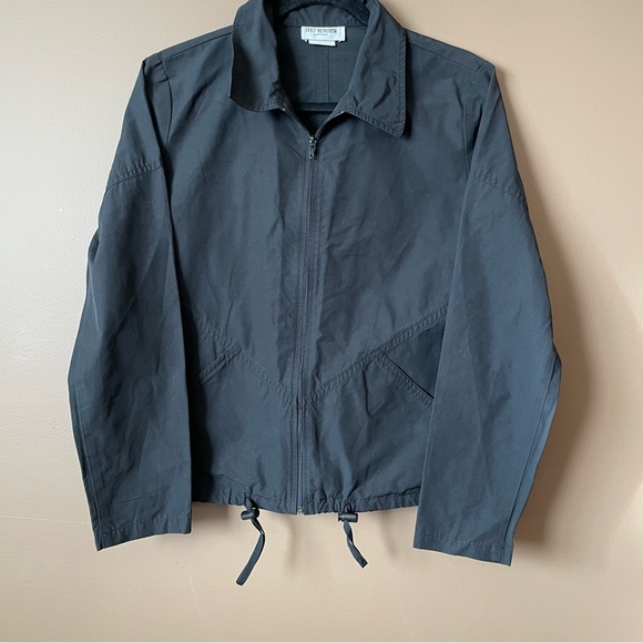 Holt Renfrew Light Utility Jacket Black Size 6 - Picture 3 of 13